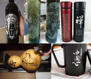 阿里措勤县酒瓶葫芦工艺品激光雕刻机